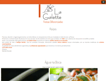 Tablet Screenshot of lagalette.com.br